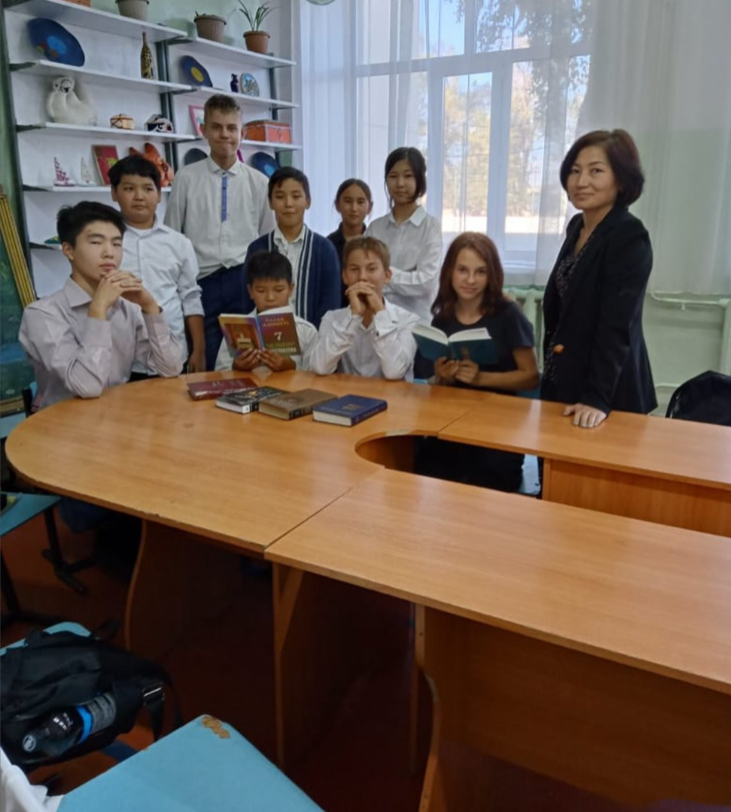 23 сентября 2022 года в СОШ №12 КГУ в рамках единого дня «Всемирно известный Ауэзов», посвященного к 125-летию М.Ауэзова