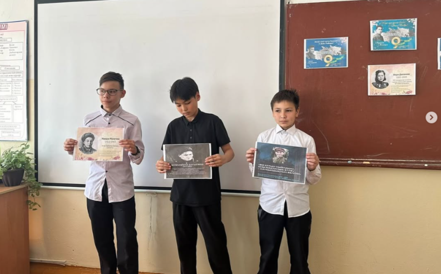 7 А - Классный час: «Никто не забыт и ничто не забыто!»